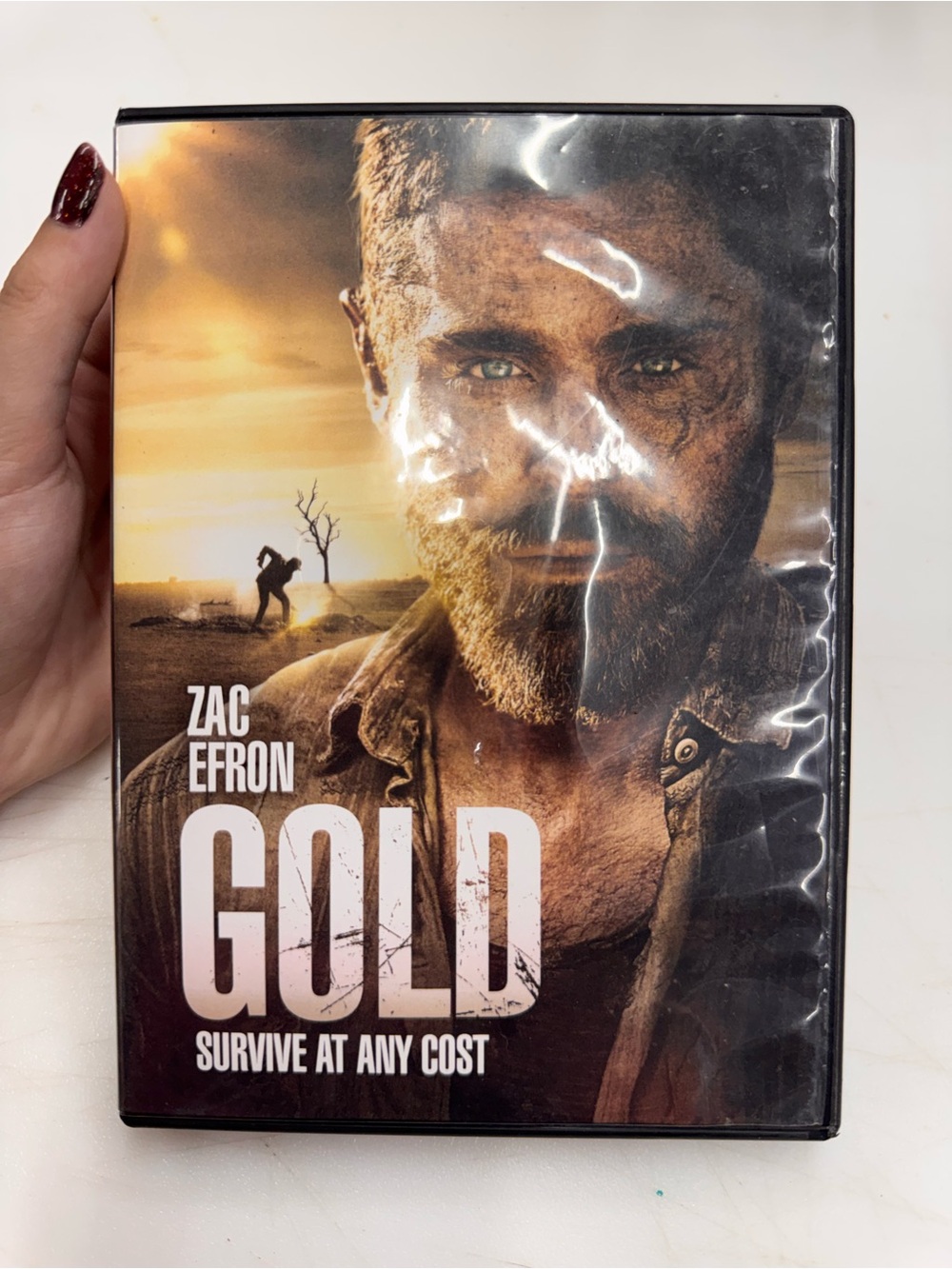 Gold (2022) Zac Efron DVD Disc Tested, Working